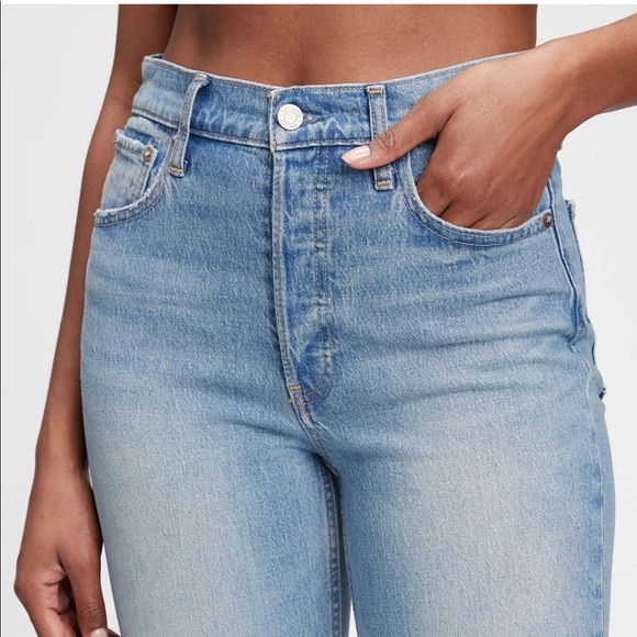 Gap Cheeky Straight High Rise Vintage Style Jeans - Picture 2 of 13